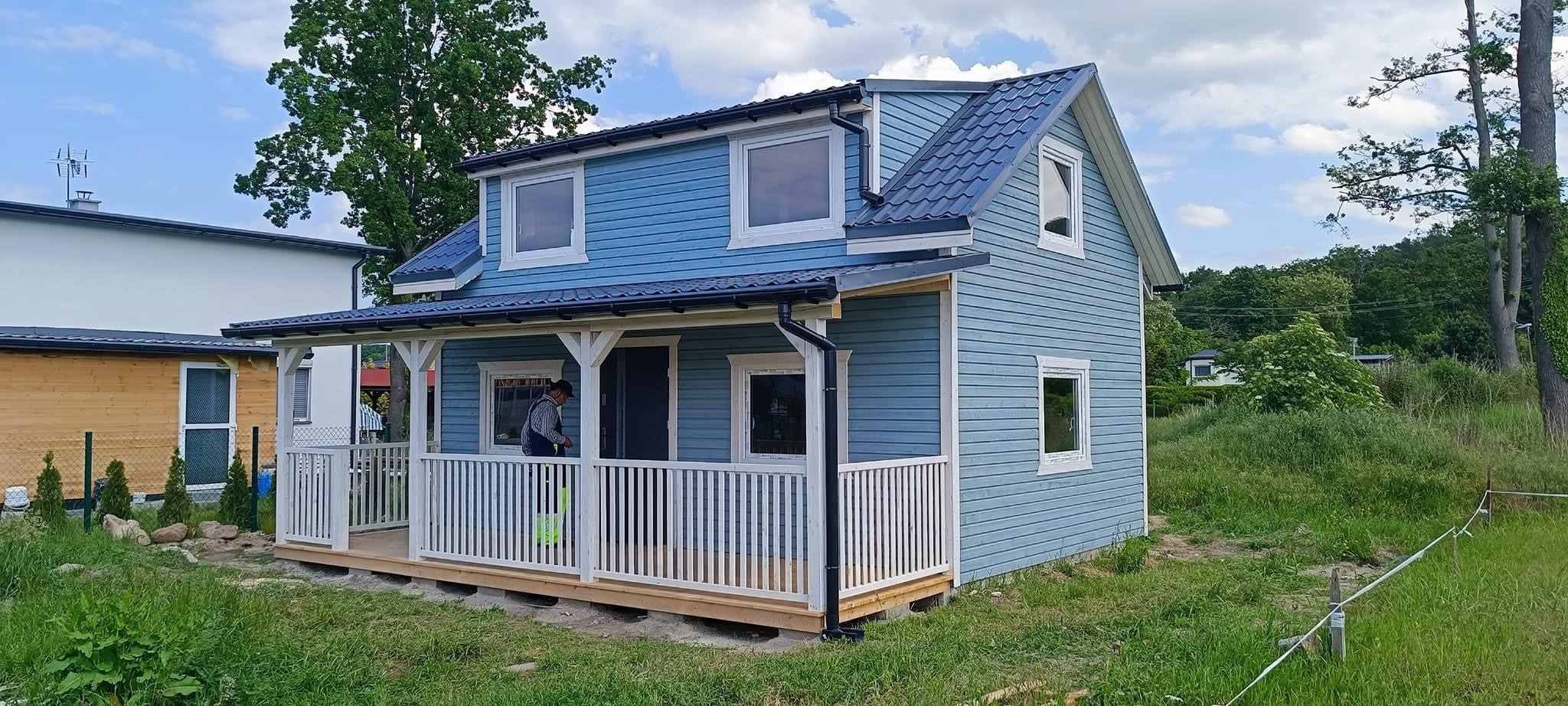 Budynek na zgłoszenie 35 m2 (okolice Szczecina)