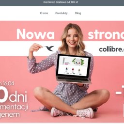 Współpraca przy tworzeniu sklepu internetowego Collibre 