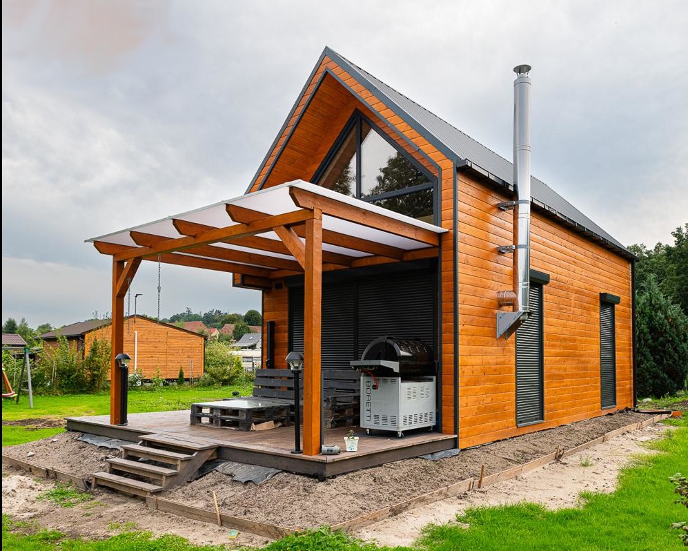 Całoroczny dom bez pozwolenia 35m2