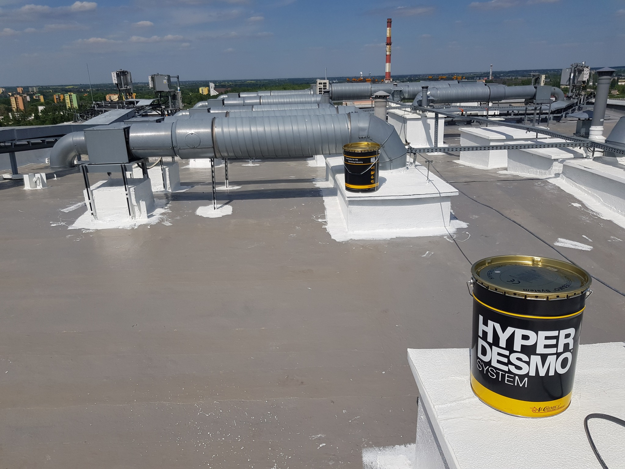 Izolacja dachu w systemie HYPERDESMO