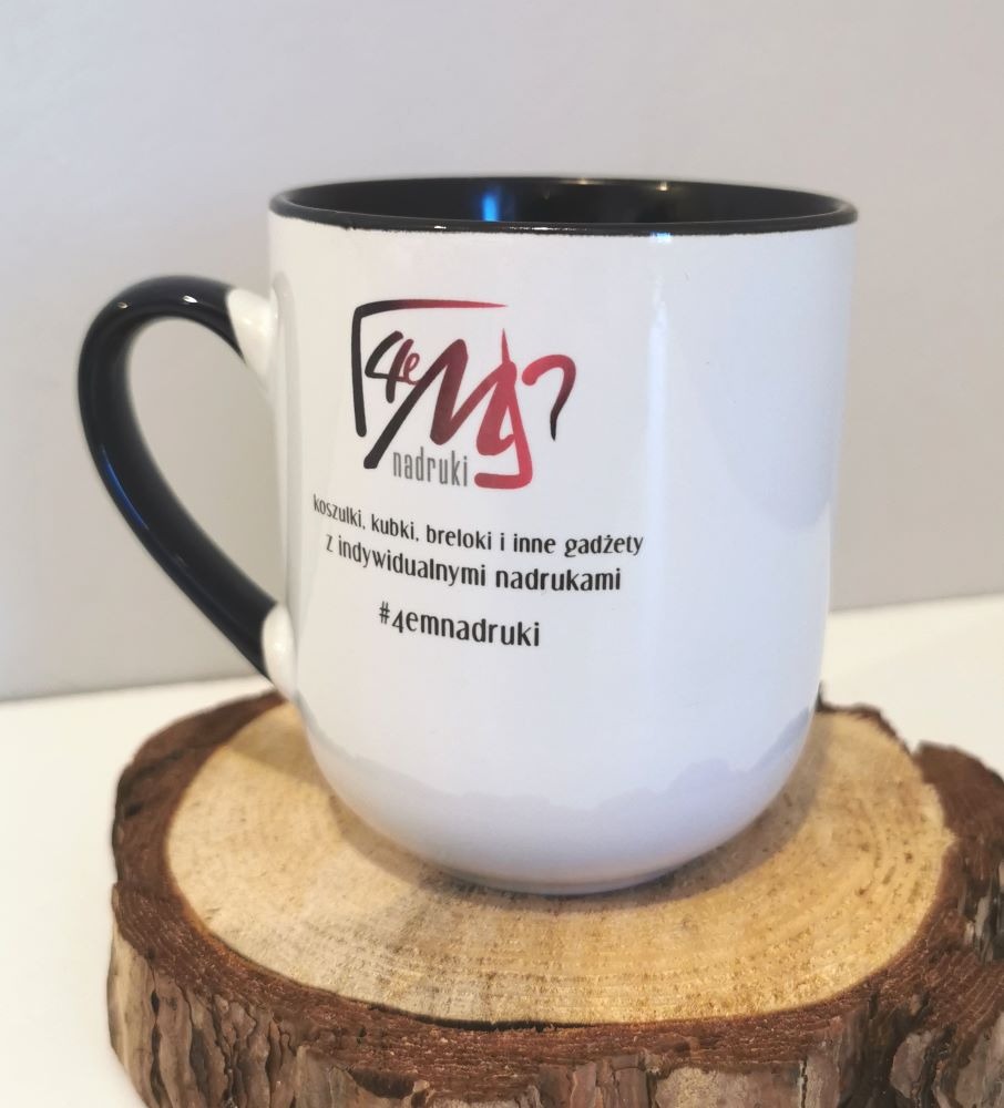 kubek kawowy z dowolnym nadrukiem