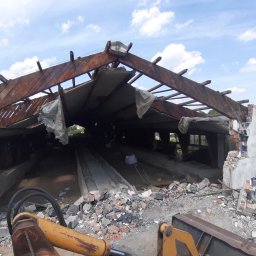 Rozbiórki budynków Mieleszyn 2