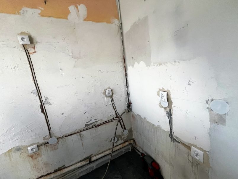 Instalacja w kuchni po modyfikacji