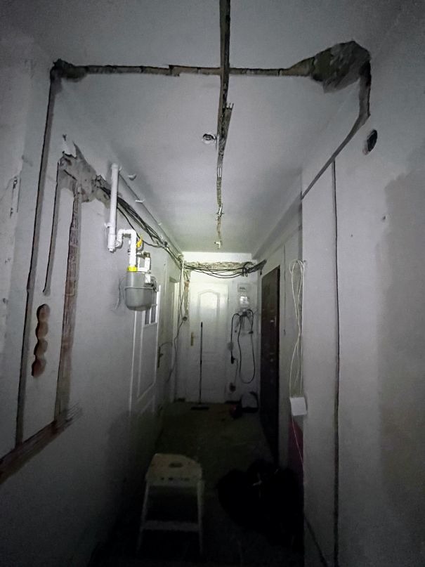 Bruzdy pod instalację