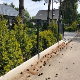 Ogrodzenia panelowe.