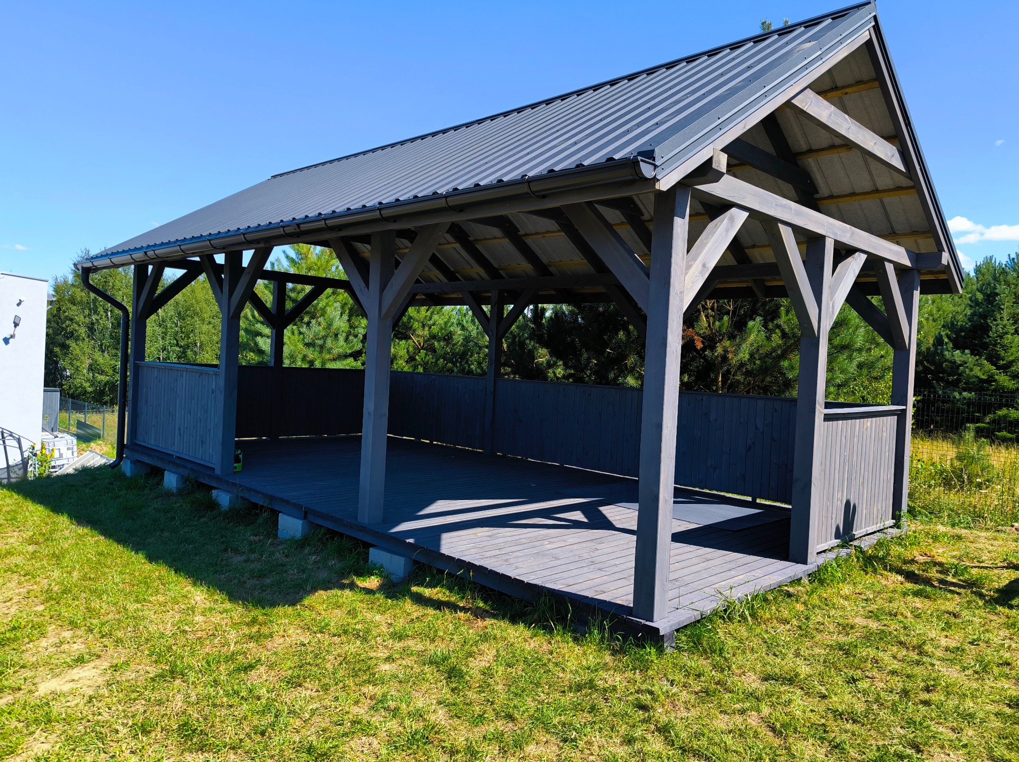 Altana ogrodowa 4m x 8m