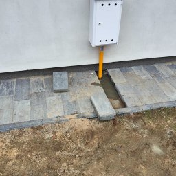 Montaż zbiornika i instalacji gazowej