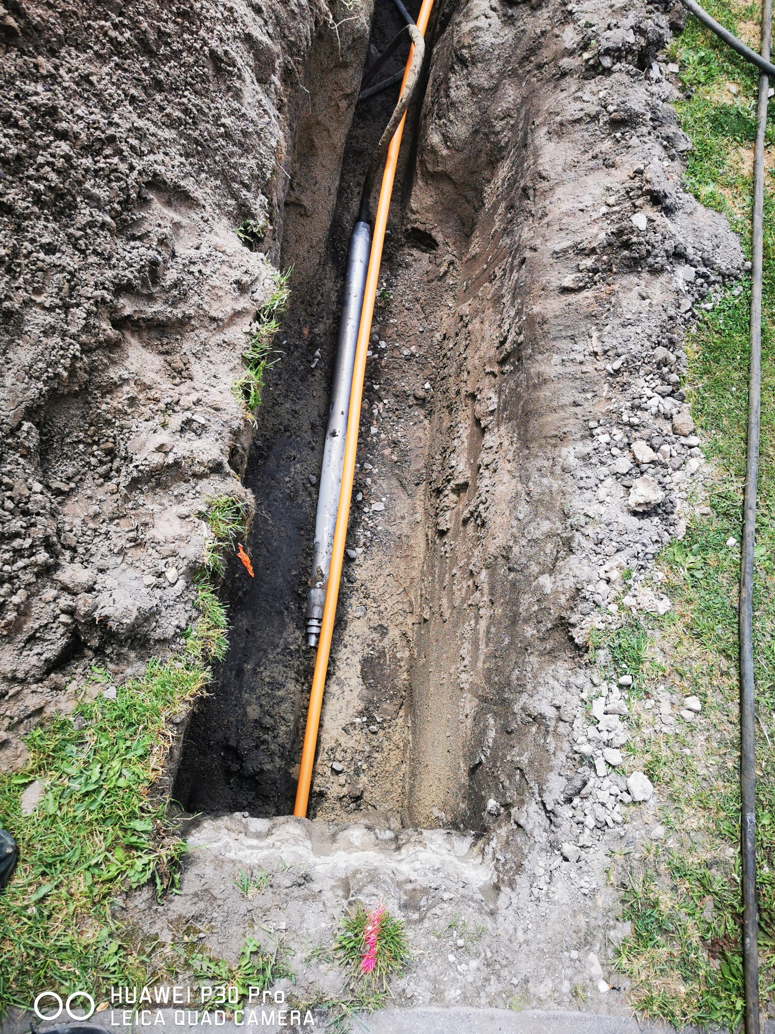 Przecisk na rurę gazowe