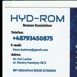 Hyd-Rom Roman Koniukhov - Serwis Klimatyzacji Luzino