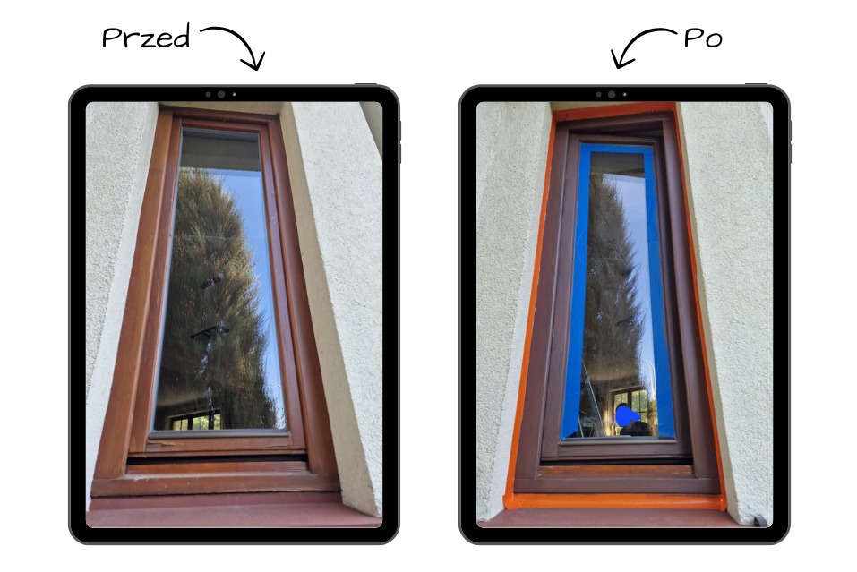 Renowacja okien drewnianych.