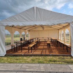 Namiot 5x8m z podłoga 