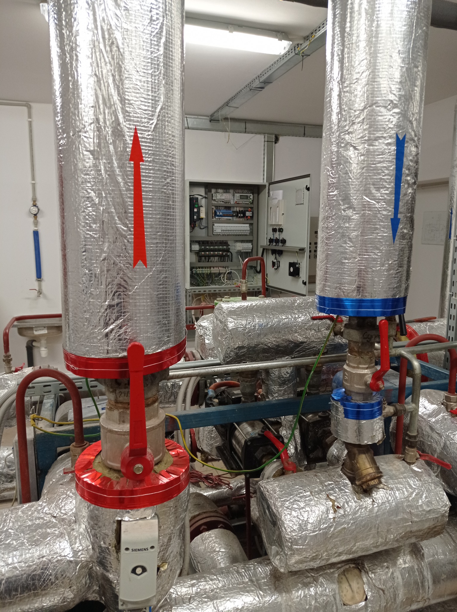 Sterowanie węzłem ciepła.