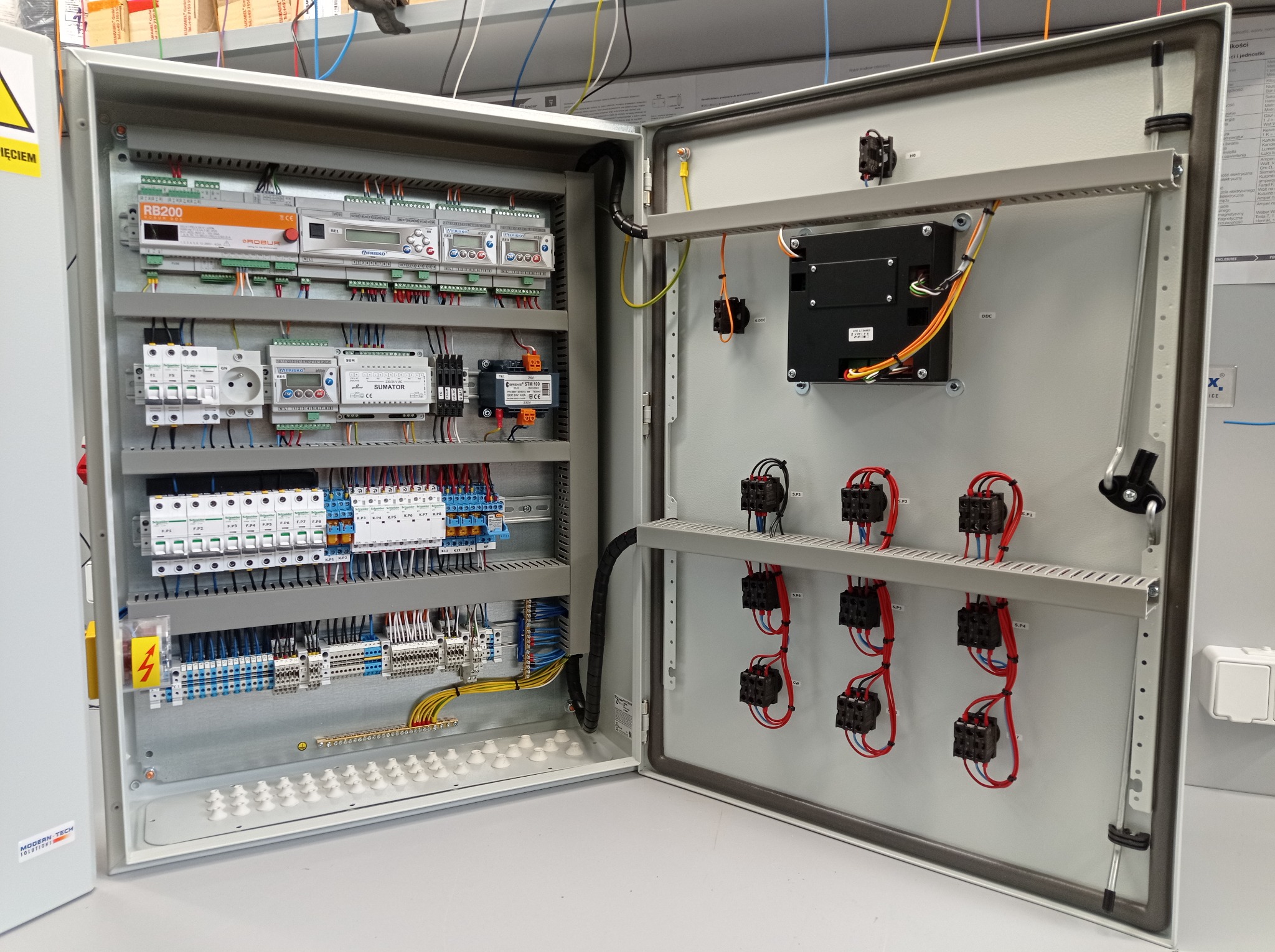 Sterowanie pompami ciepła.