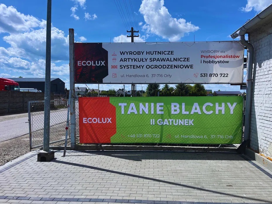 Tania blacha 2 gatunek