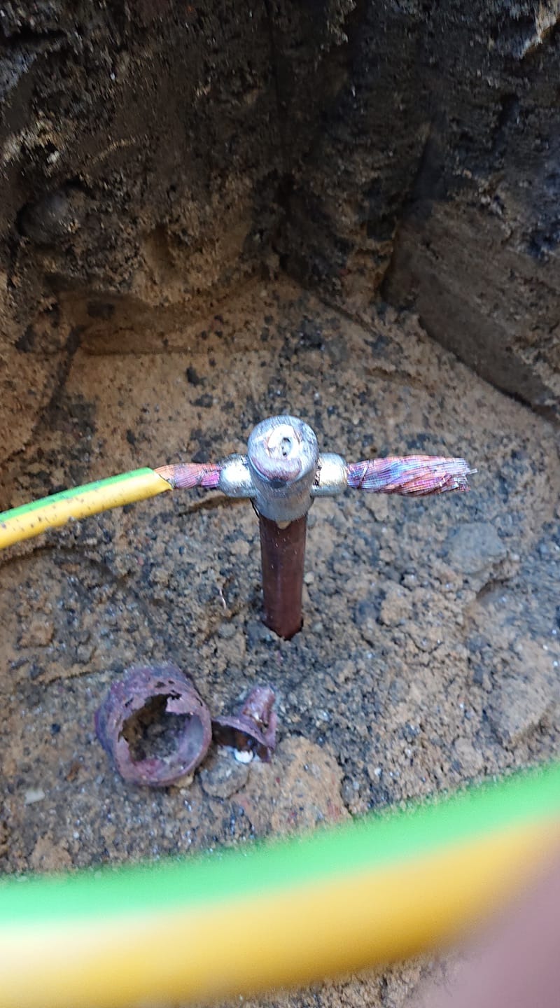 Wykonanie uziomów metodą egzotermiczną