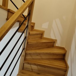 Schody drewniane Łopuchowo 1