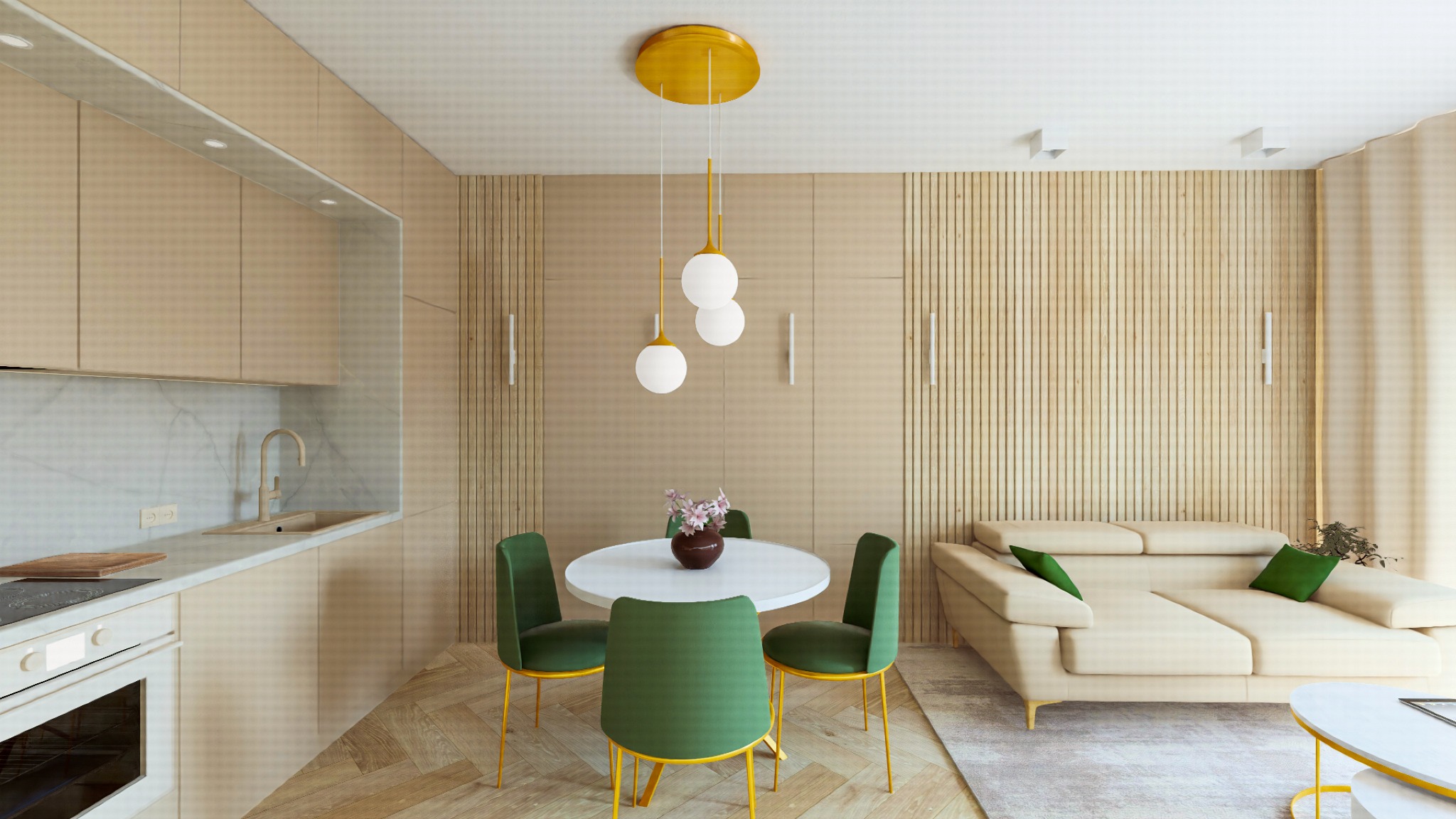 Projekt wnętrza dla dewelopera