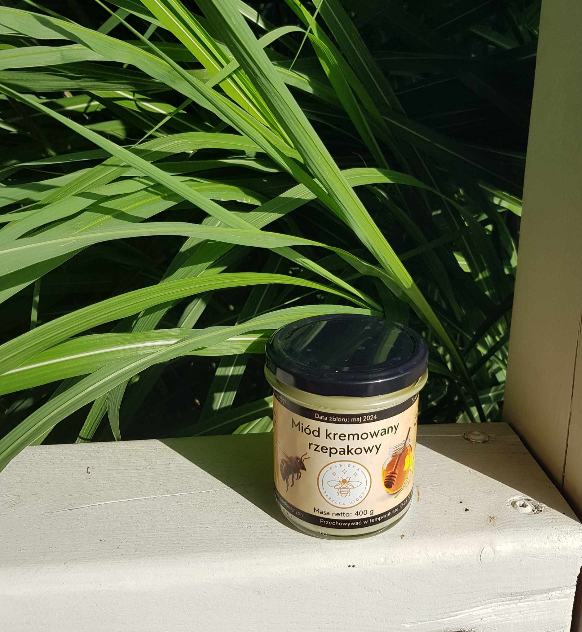 Miód kremowany rzepakowy 400 gr