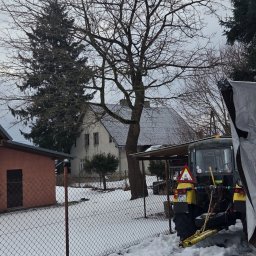 Rozbiórki budynków Orneta 1