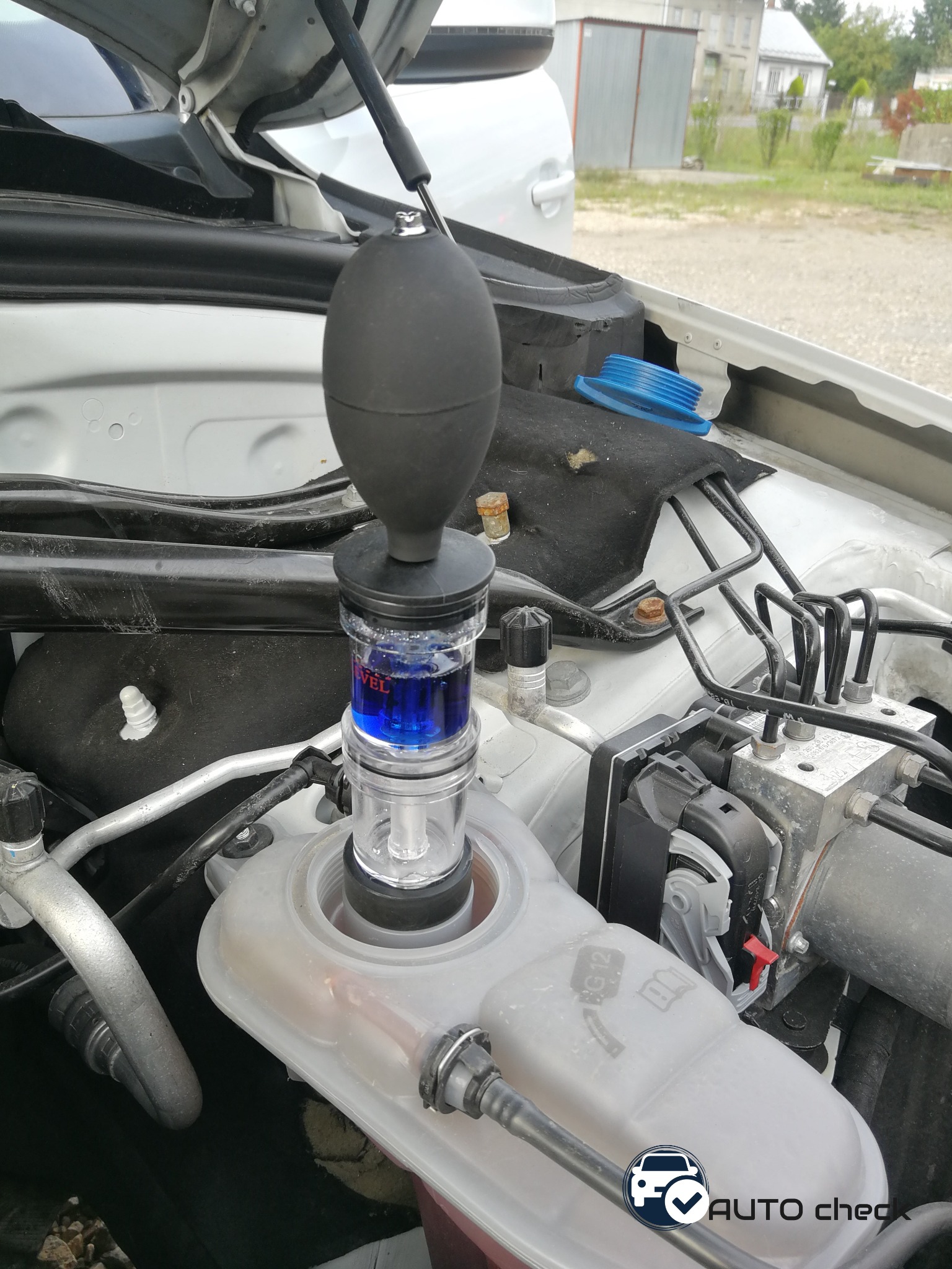 Test szczelności uszczelki pod głowicą