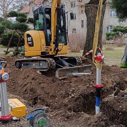 Niwelacja terenu Dziwiszów 1