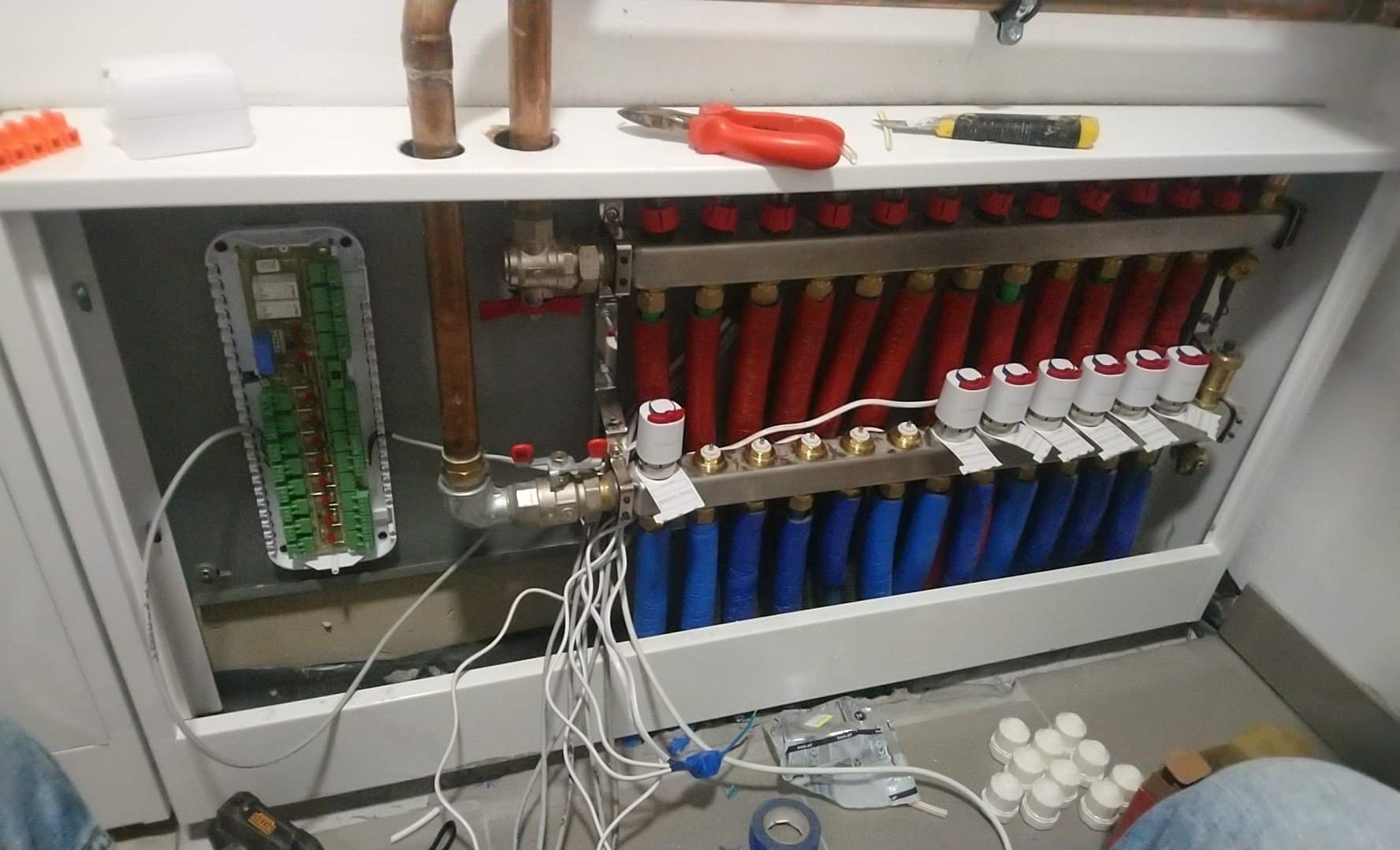 Sterowanie ogrzewaniem podłogowym