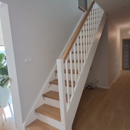 Schody drewniane Andrychów 1