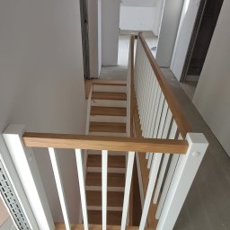 Schody drewniane Andrychów 2