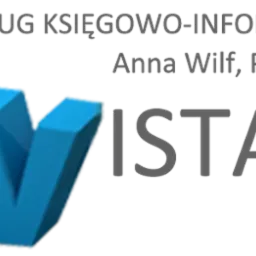 Grafika 3D przedstawiająca stylizowaną literę 'W' w odcieniach niebieskiego, z małą, białą postacią ludzką w tle, sugerującą interakcję lub wsparcie.