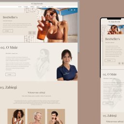 MoreThanCode Magdalena Orzechowska - Projekt UX/UI odświeżenie designu aktywnej już strony dr Zajączkowska