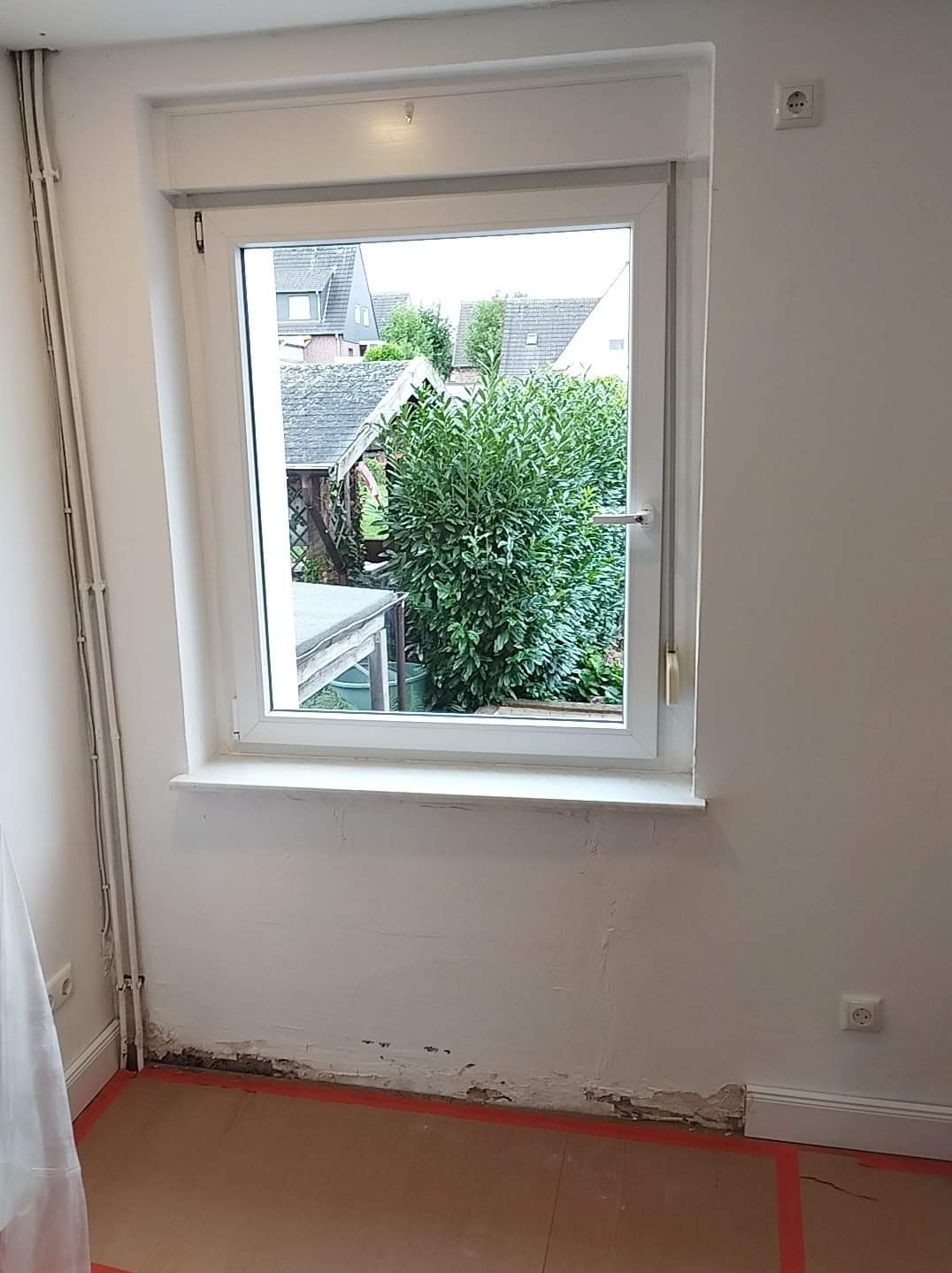 1z3 Demontaż okna wraz z roletą naokienną