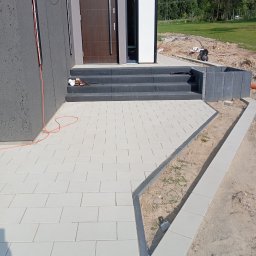 Układanie kostki brukowej Bychawa 1