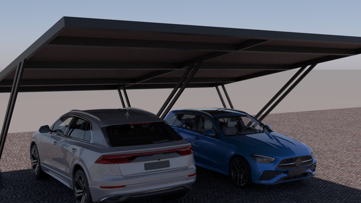Carport X od MCS Oferujemy szereg dodatkowych, funkcjonalnych akcesoriów podkreślających styl i design wiaty.
