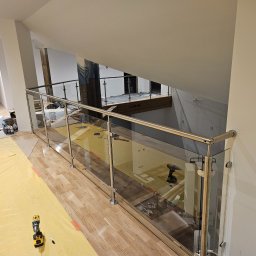 Balustrady szklane Legnica 3