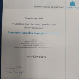 Ocieplanie elewacji Warszawa 1