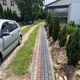 Układanie kostki brukowej Łuków 4