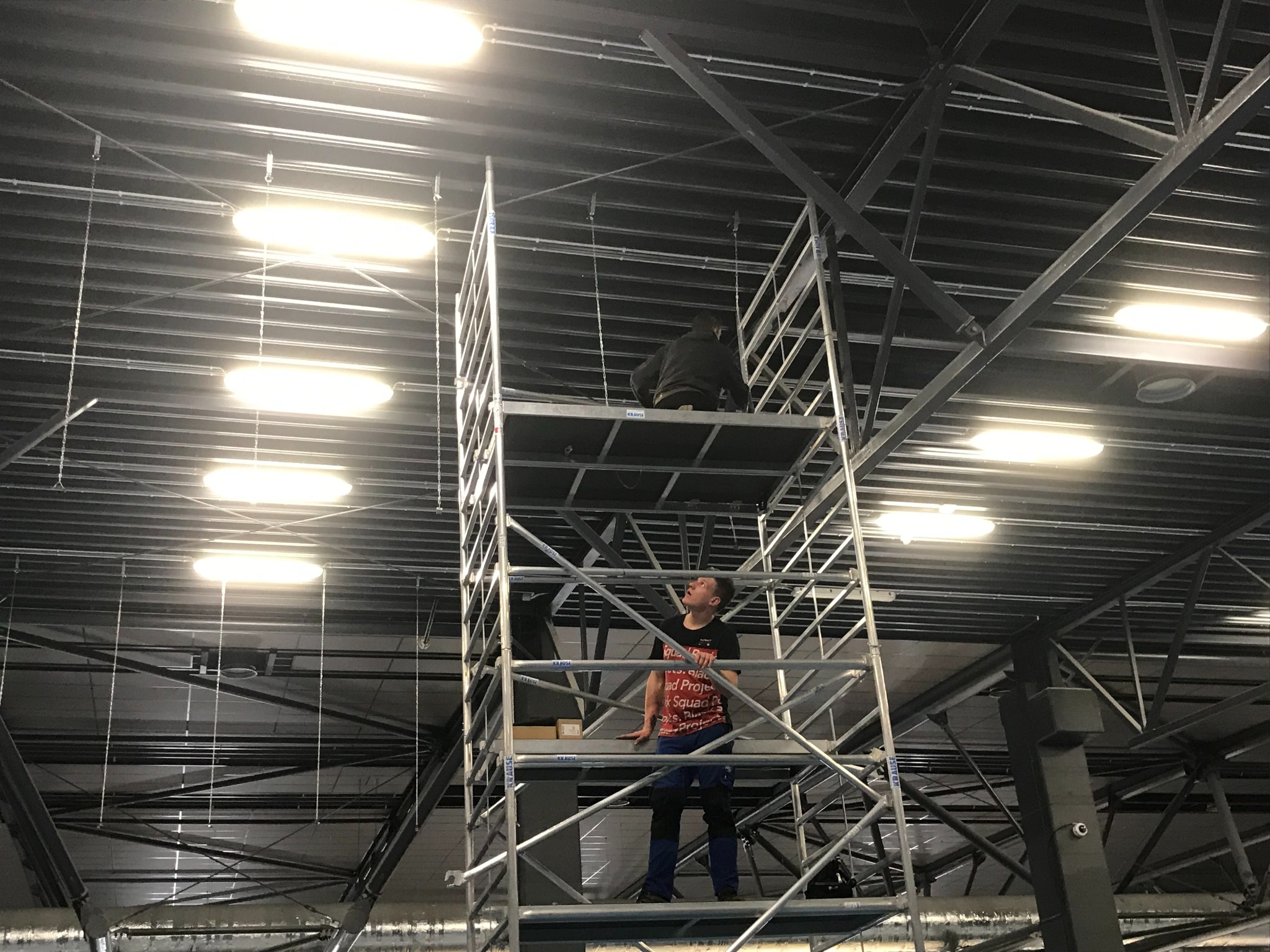 Montaż oświetlenia Zatoka sportu Łódź