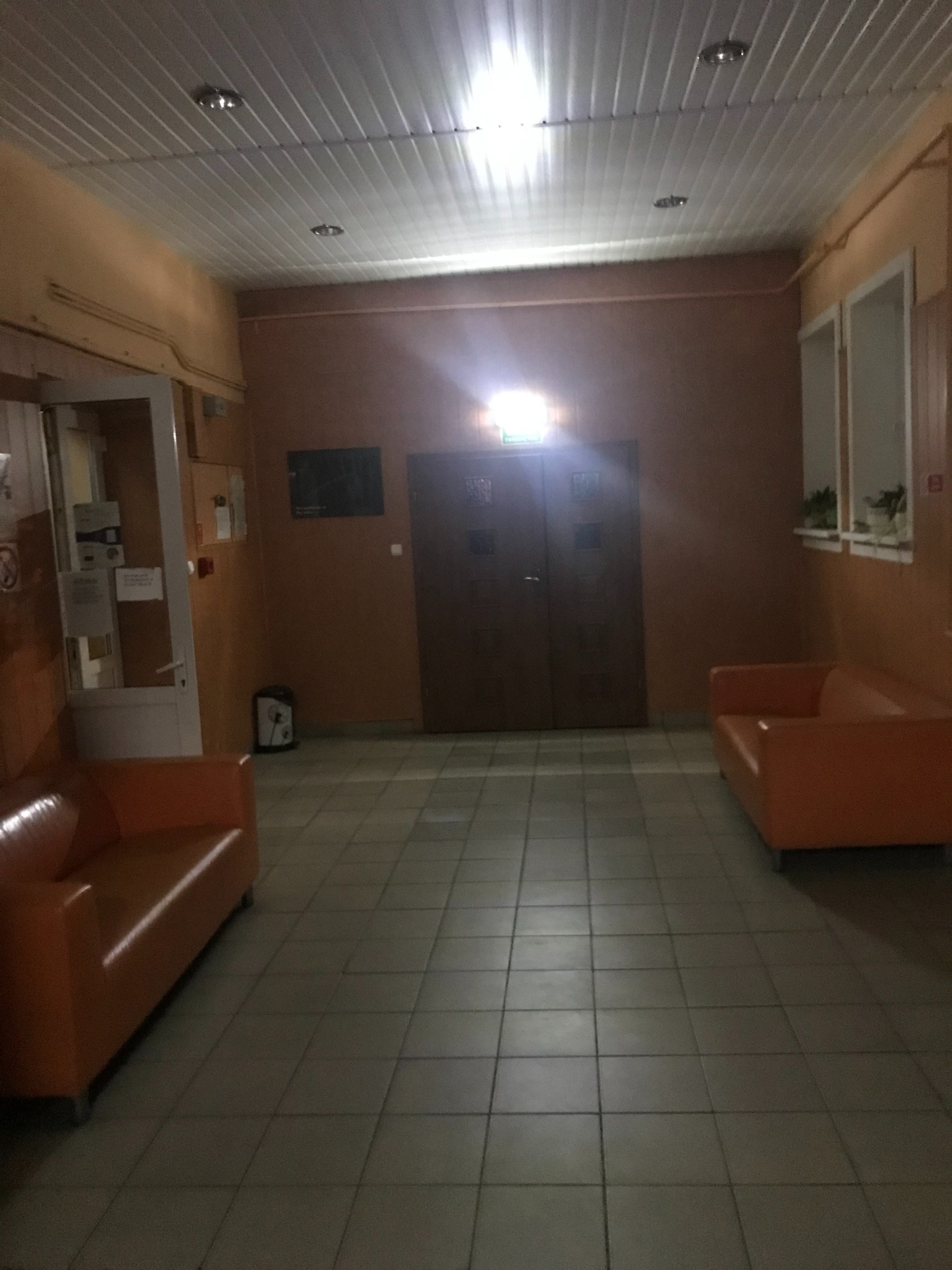 Oświetlenie awaryjne Hostelu przy ul Wólczańskiej w Łodzi