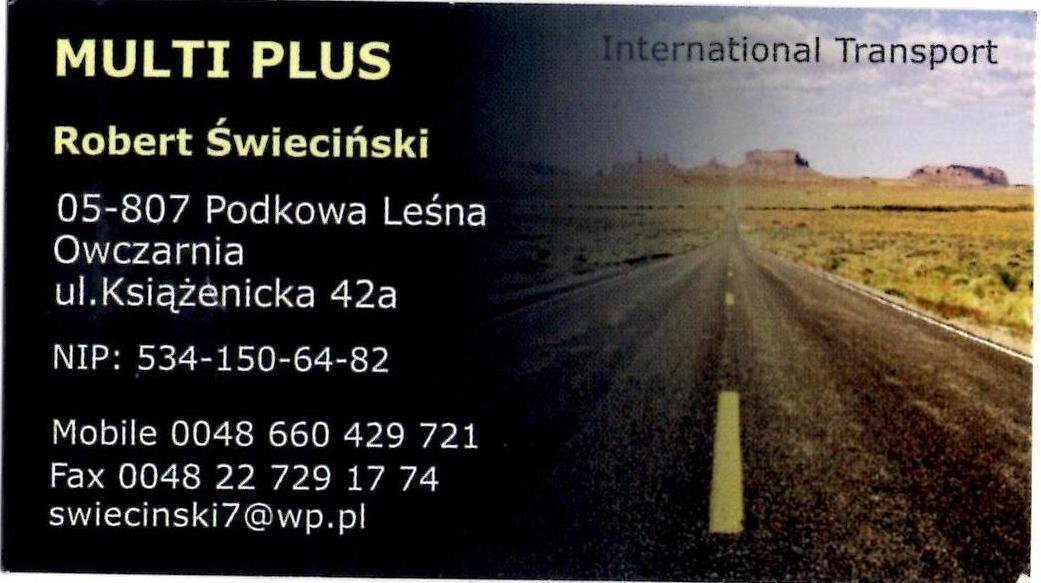Transport Polska - Austria