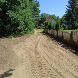 Dojazd do posesji, który wcześniej był niemożliwy