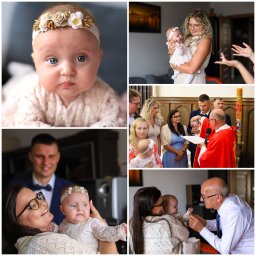 Reportaż Chrztu Świętego.
-Przygotowanie w domu 
-Ceremonia w kościele 
