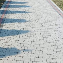 Mycie kostki brukowej Dąbrówki breńskie 2