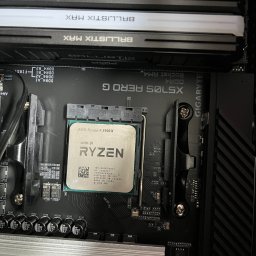 Wymiana pasty termoprzewodzącej w stacji roboczej z AMD Ryzen 9 5900x