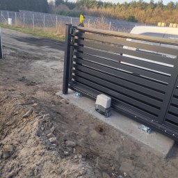 MMS Sławomir Pawlusiński - nowa automatyka do bramy przesuwnej FORCE
