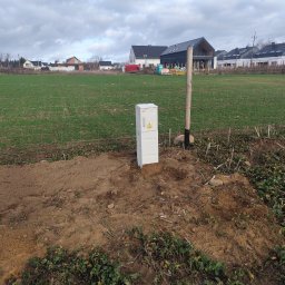 MMS Sławomir Pawlusiński - przyłącze energetyczne tymczasowe do budowy domu