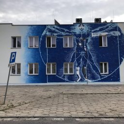 Mural dla Sue Ryder przy ul.Szczecińskiej 23 w Gdańsku