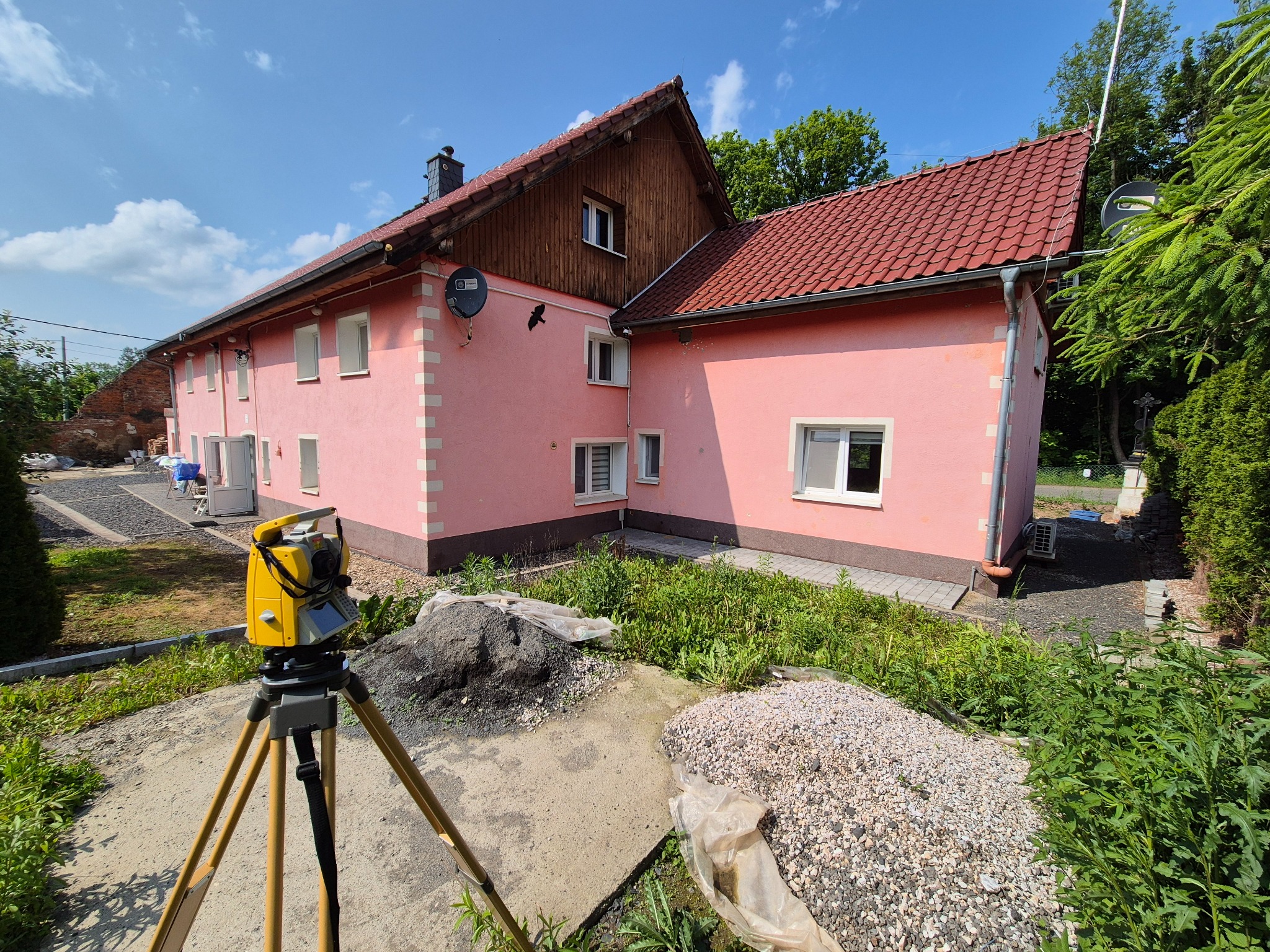 Pomiar budynku - Dobków, pow. złotoryjski