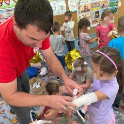 Szkolenia z pierwszej pomocy dla najmłodszych.