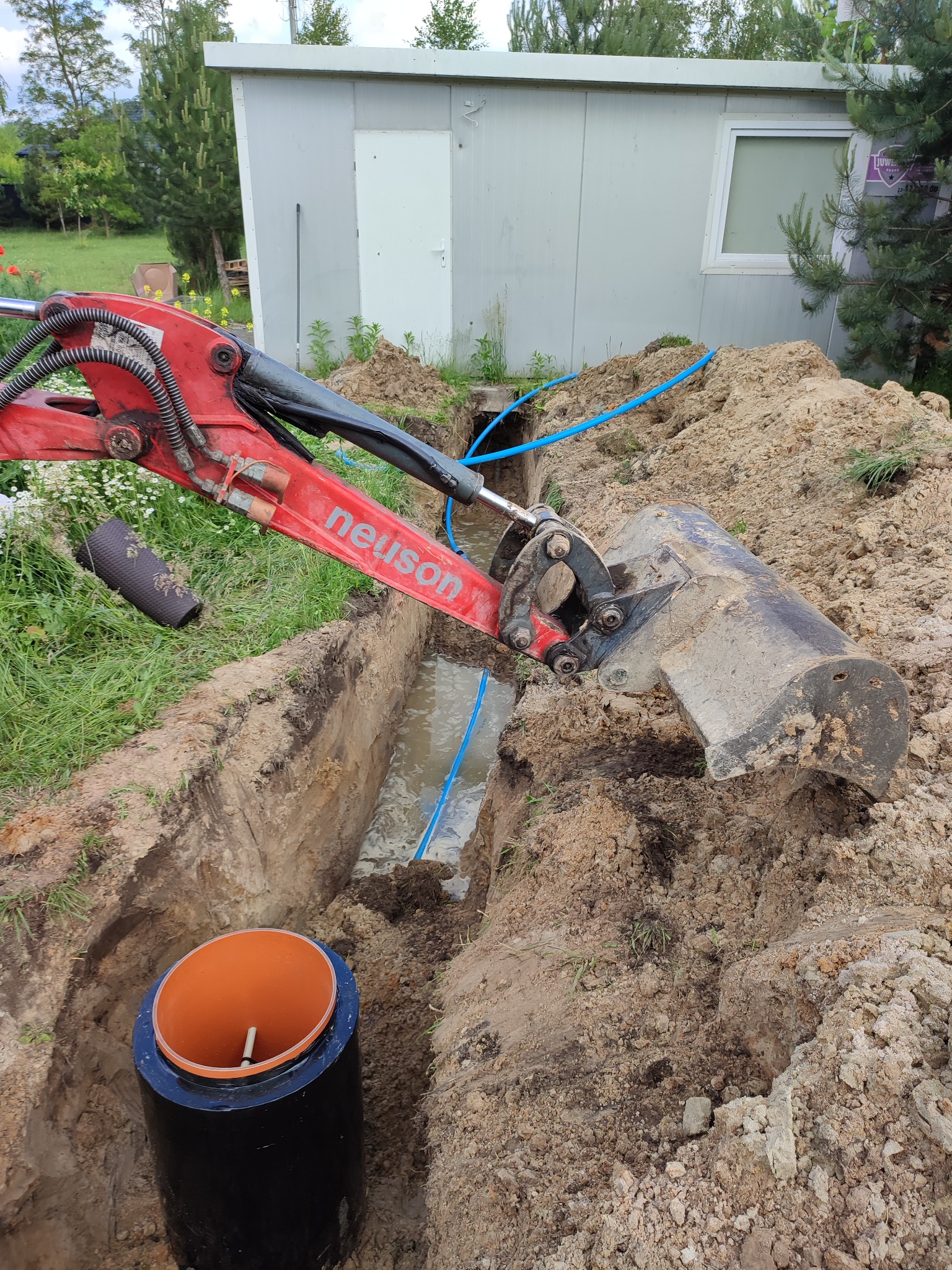 Przyłącze wodne stud. Wodomierzowa