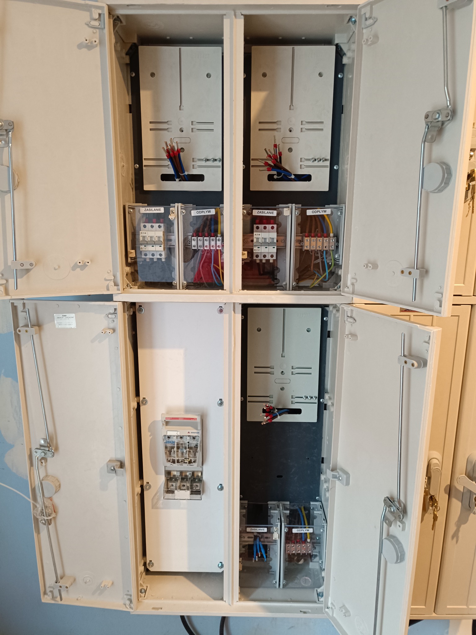 Montaż rozdzielnica licznikowa